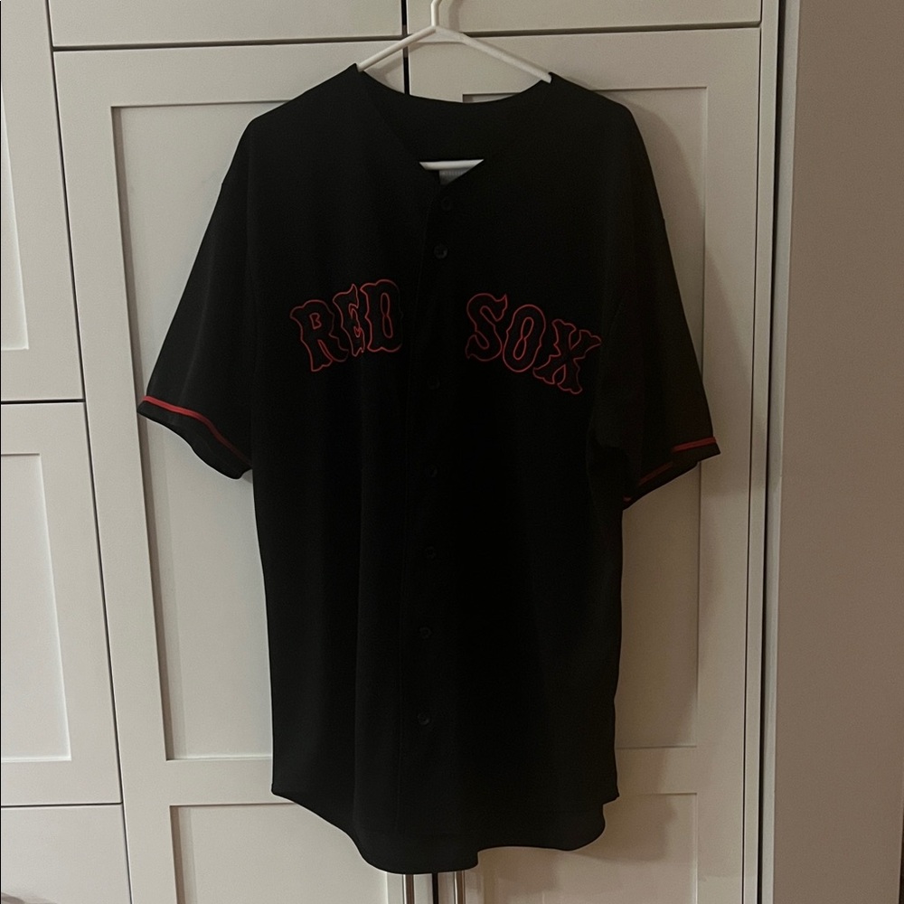 Genuine Merchandise Black Boston Red Sox Men's Jersey